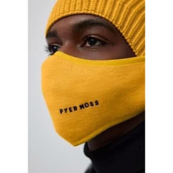 Canada Goose x Pyer Moss Red Wool Badge Beanie/Balaclava - Picture 5 of 5